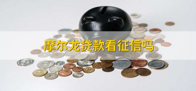 摩尔龙贷款看征信吗，可能看征信