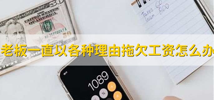 老板一直以各种理由拖欠工资怎么办，有以下无点