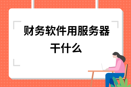 财务软件用服务器干什么