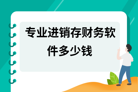 专业进销存财务软件多少钱