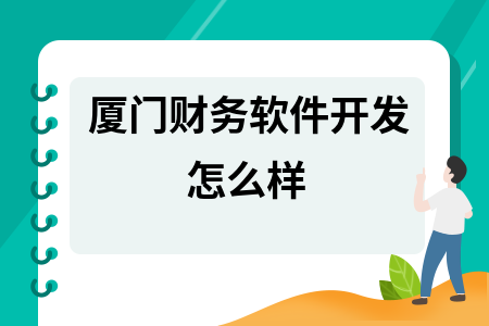 厦门财务软件开发怎么样