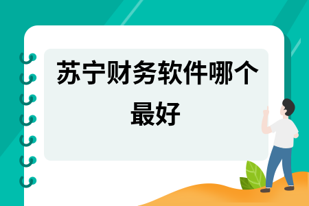 苏宁财务软件哪个最好