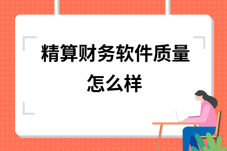精算财务软件质量怎么样
