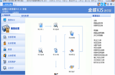 金蝶财务软件迷你版怎么反过账