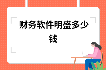 财务软件明盛多少钱