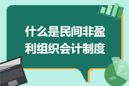什么是民间非盈利组织会计制度