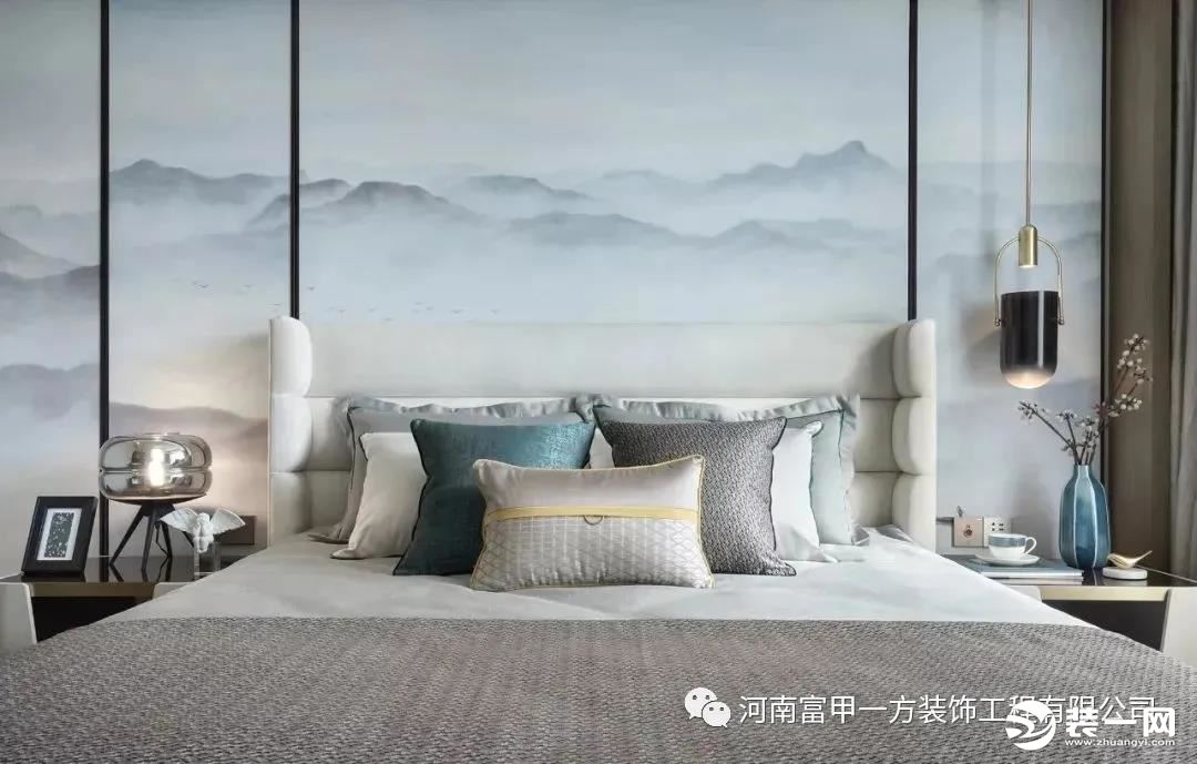 轻奢新中式装修效果图