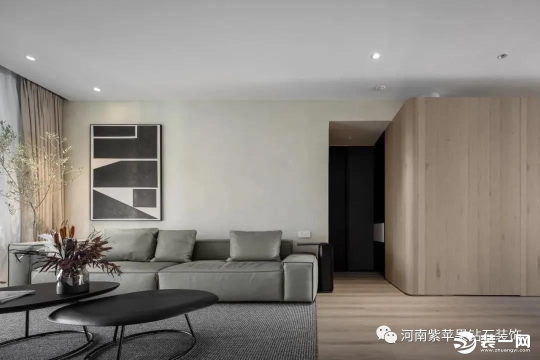 现代简约风格三室两厅装修效果图