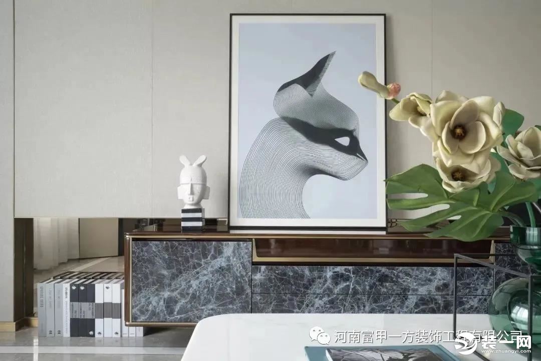 轻奢新中式装修效果图