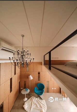 33平米loft公寓装修效果图