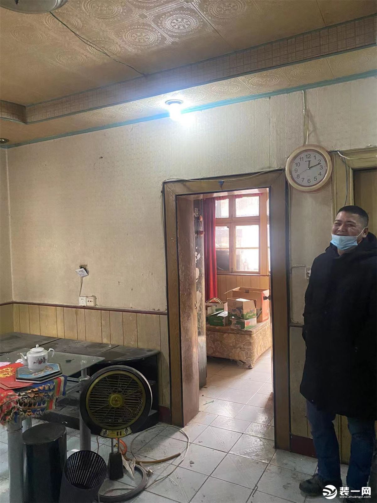 现代简约风改造前效果图