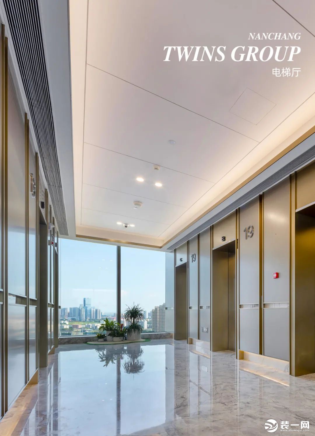 金螳螂装饰公司双胞胎集团办公楼图