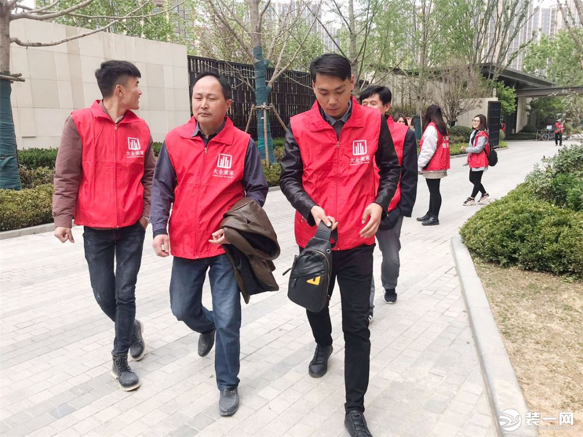 郑州大业美家装饰工地巡检 现场图片