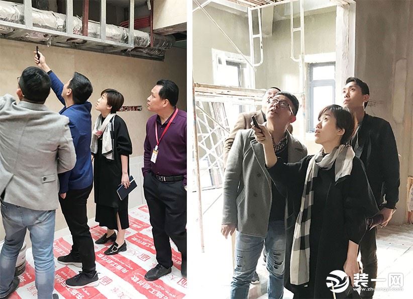 郑州大业美家装饰工地巡检 现场图片