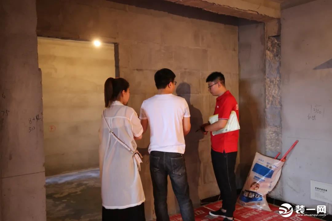 郑州华埔装饰公司工地巡检图