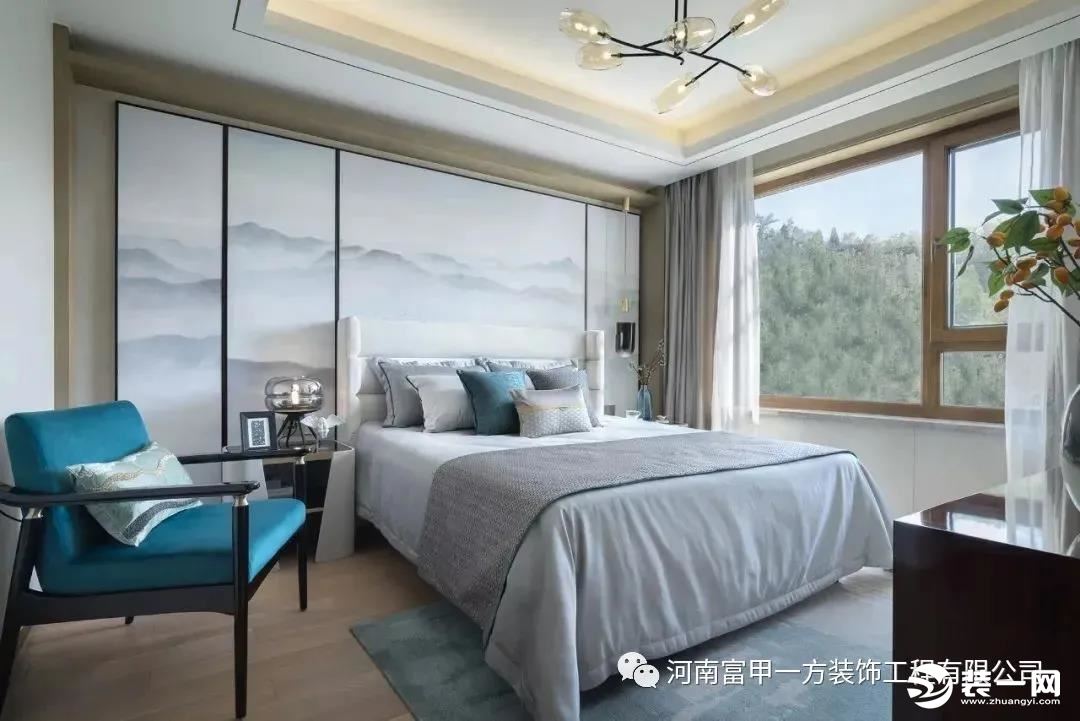 轻奢新中式装修效果图