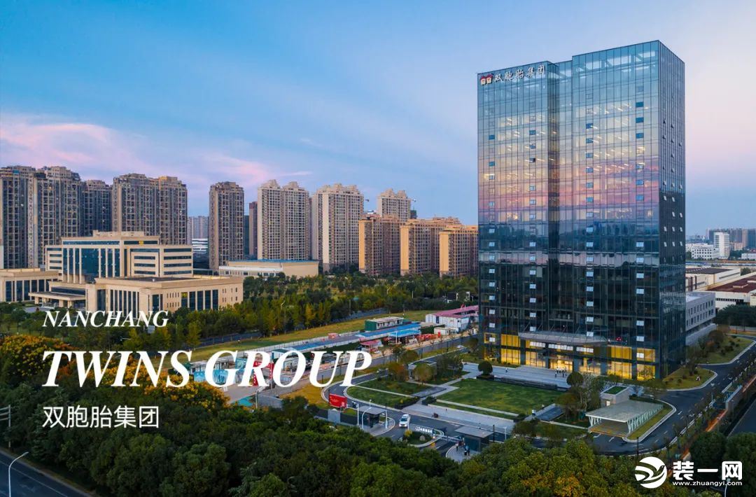 金螳螂装饰公司双胞胎集团办公楼图