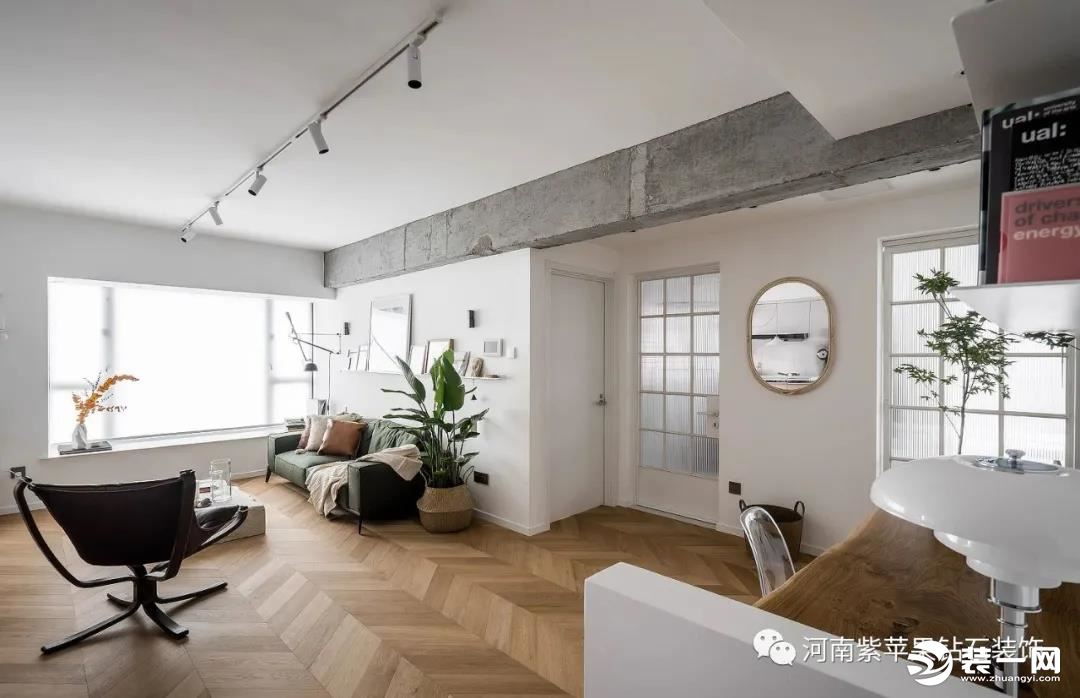 郑州紫苹果装饰公司北欧风装修效果图