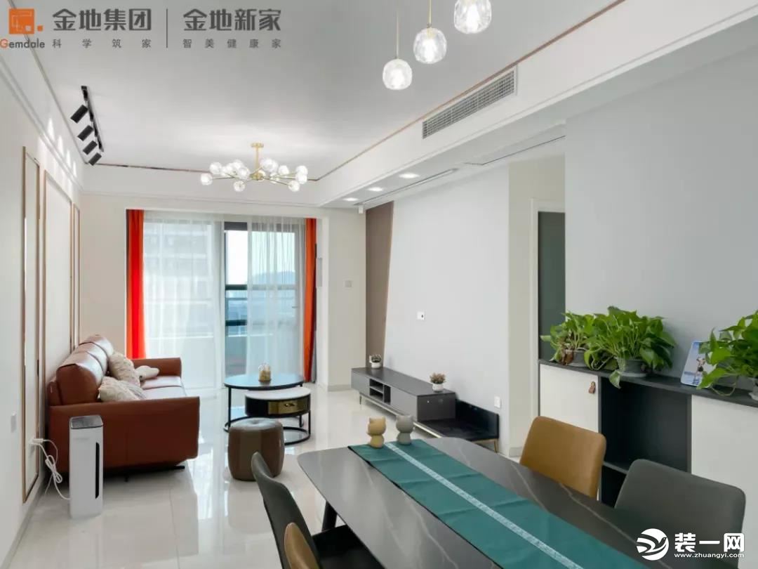 金地新家装饰公司简约亲子宅装修效果图