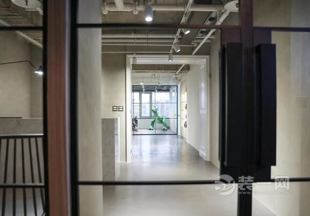 新工业风格童趣风案例 儿童用品设计公司装修效果图