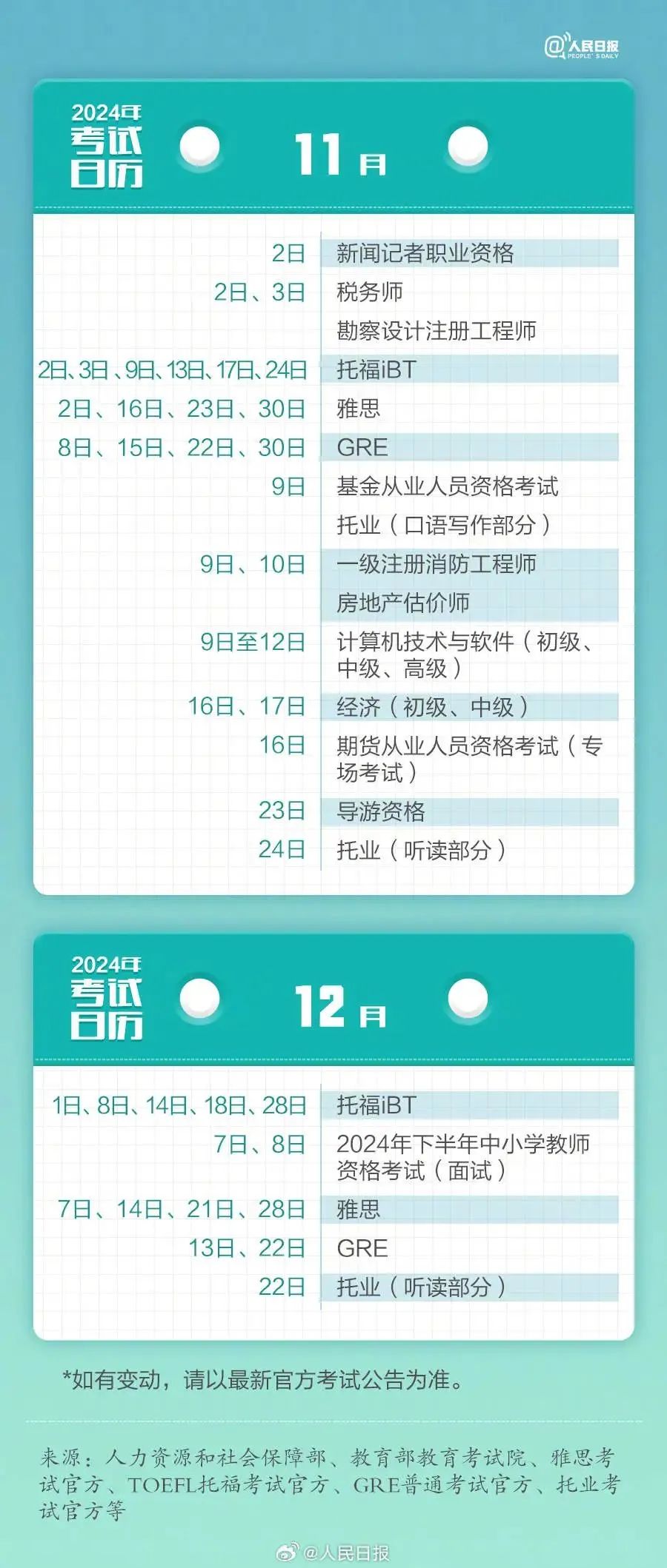 查分！时间定了！