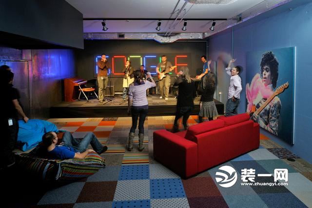 谷歌员工办公室装修风格效果图