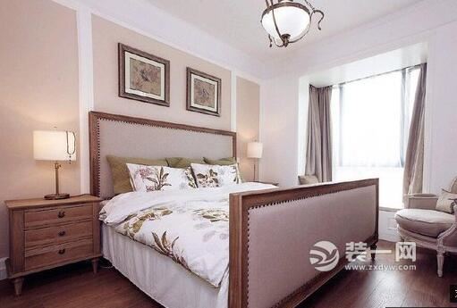 郑州翰林国际城96平三居室现代简约主卧装修效果图