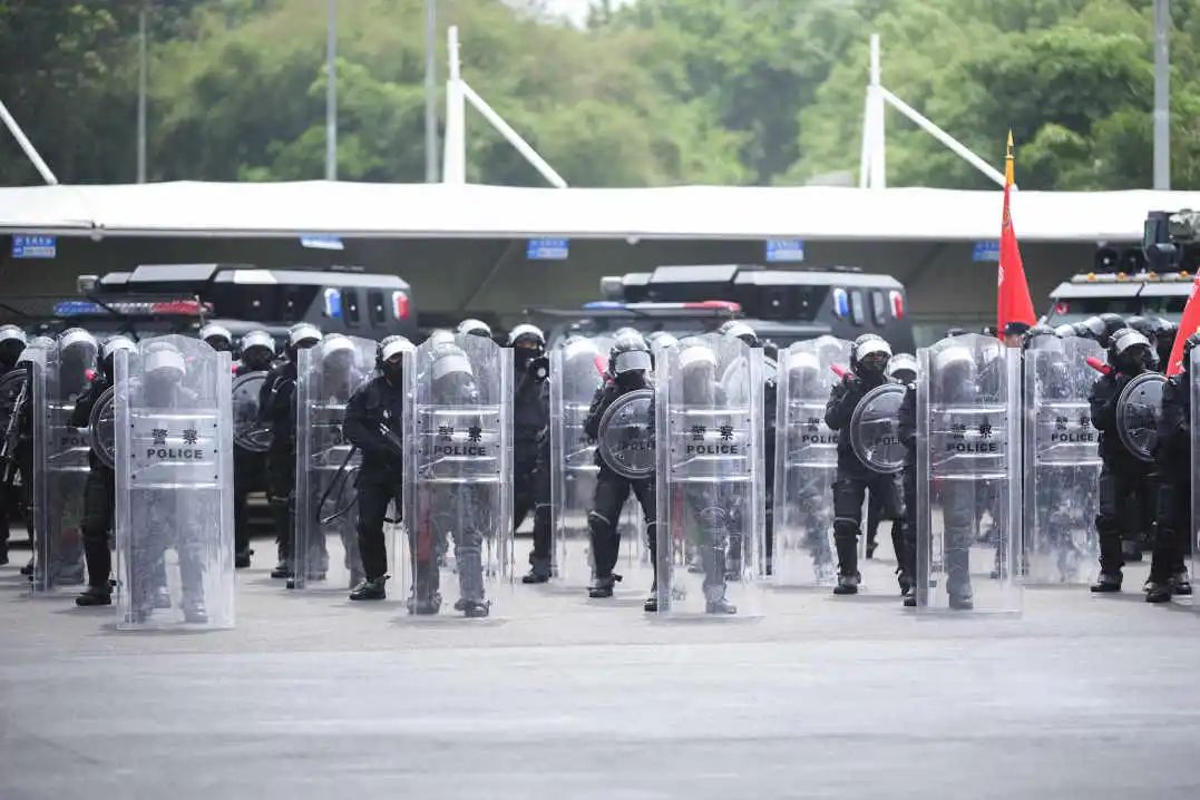 燃爆全场！2024年闽东北公安特警队跨区域拉动演练现场