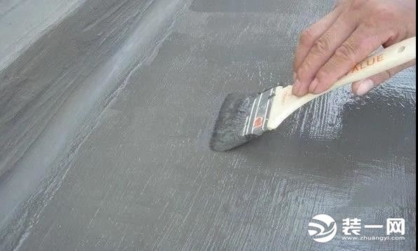 防水刷涂料示意图