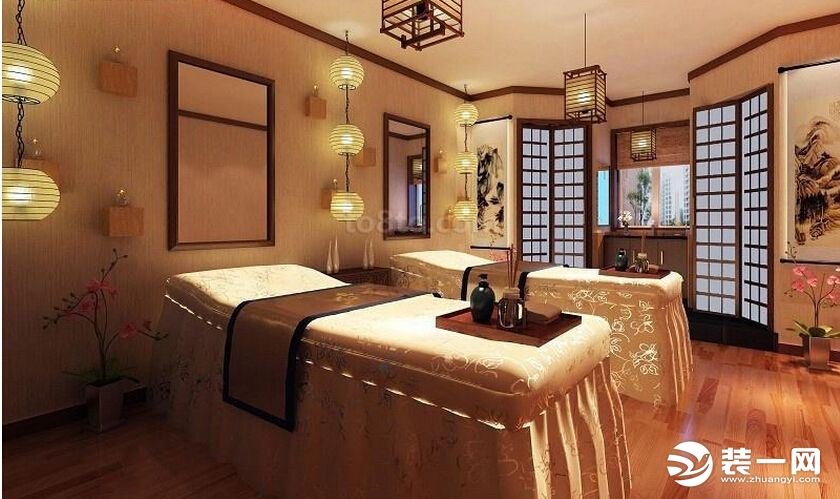 美容院设计装修效果图