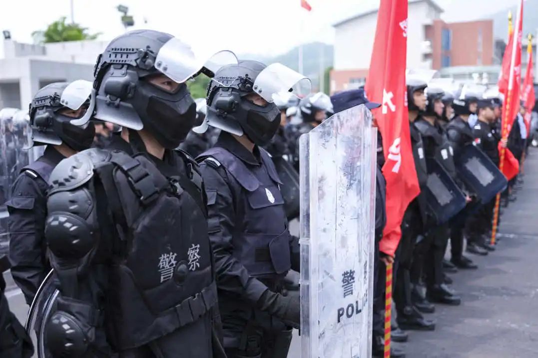 燃爆全场！2024年闽东北公安特警队跨区域拉动演练现场