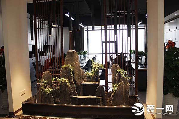 郑州森阳装饰打造600平清鸿建设新中式风格案例 图片