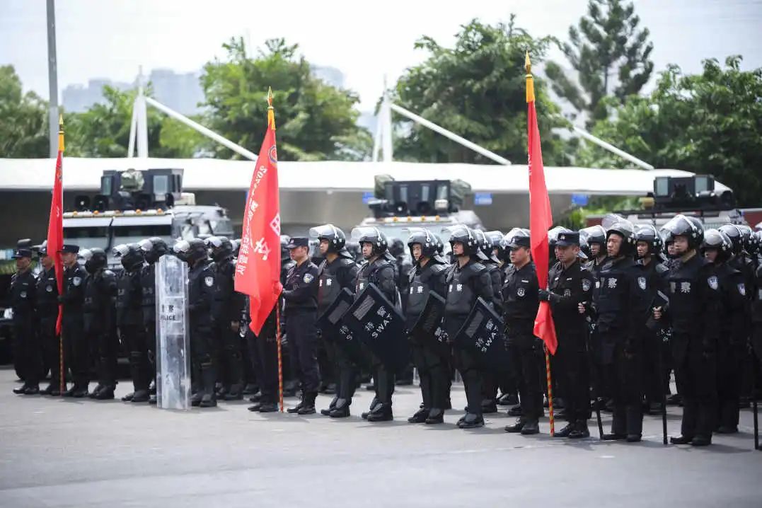 燃爆全场！2024年闽东北公安特警队跨区域拉动演练现场