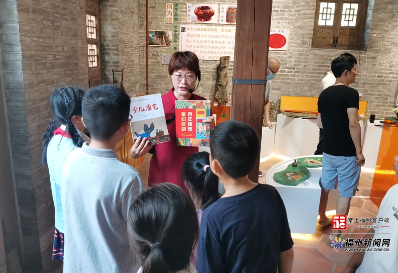 “漆”彩飞扬 “跟着大师学非遗”活动走进仓山镇