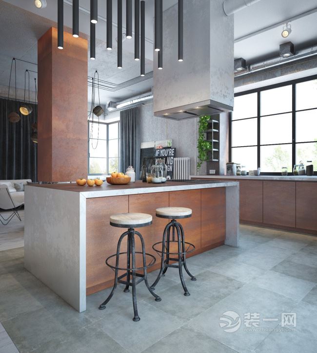 轻工业风格装修效果图