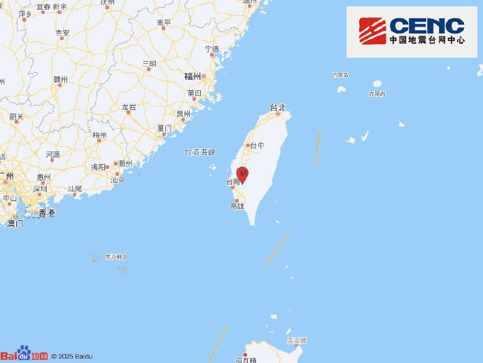 台湾台南发生5.1级地震！福州震感明显