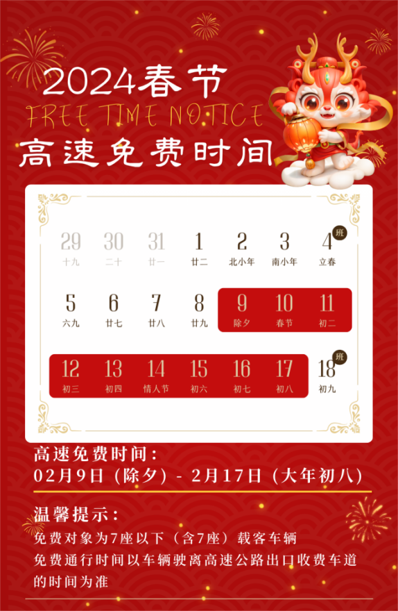 官方攻略来了！春节期间福建这些时段、路段人流量最高