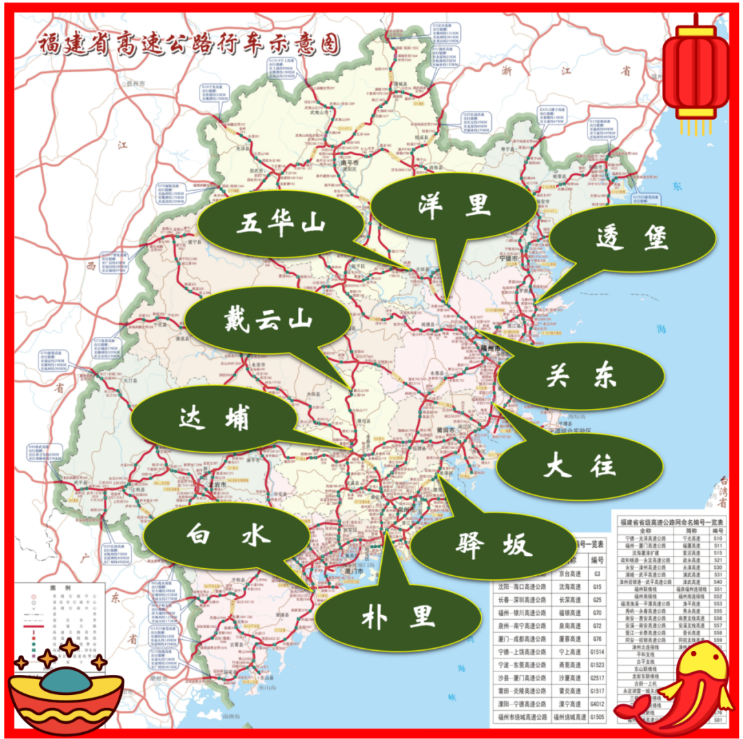 官方攻略来了！春节期间福建这些时段、路段人流量最高