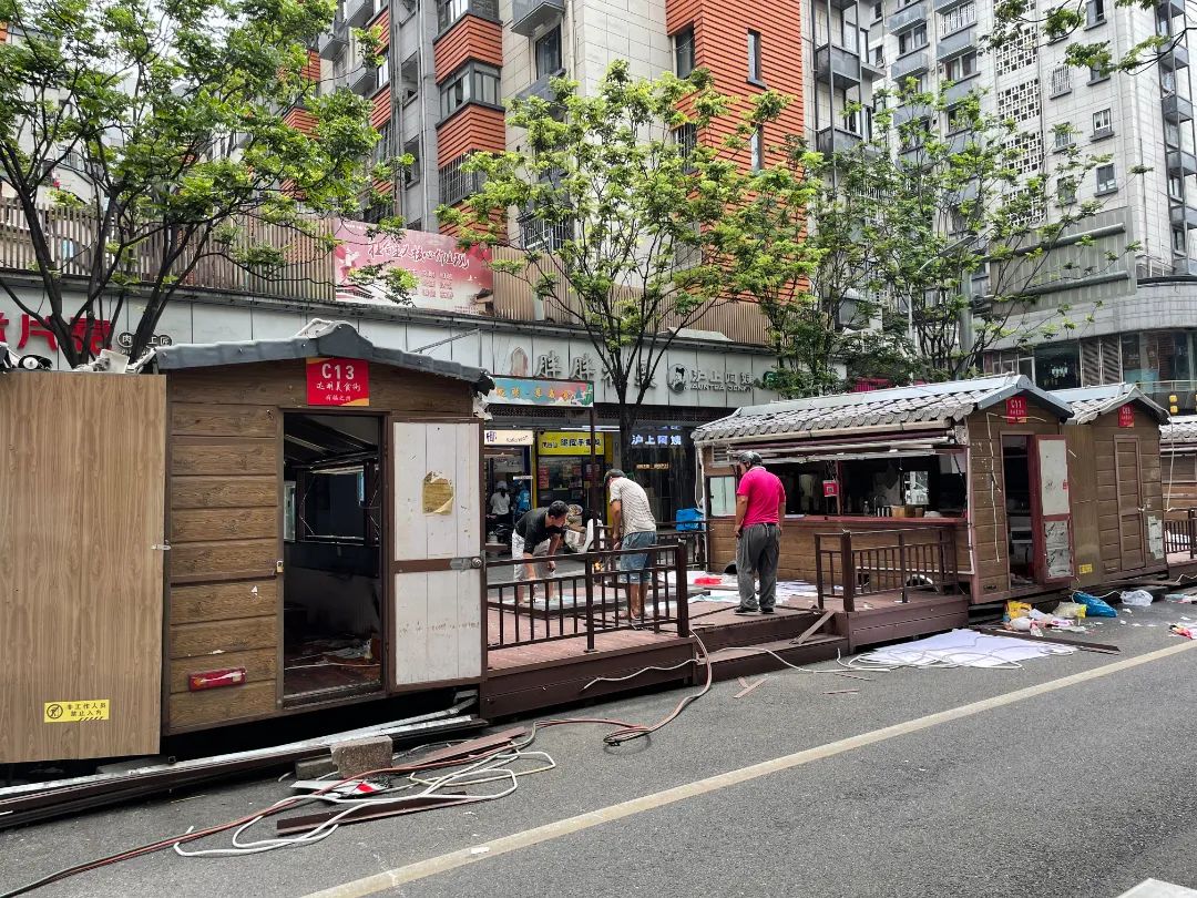 福州达明美食街餐车要拆了？部门最新回应