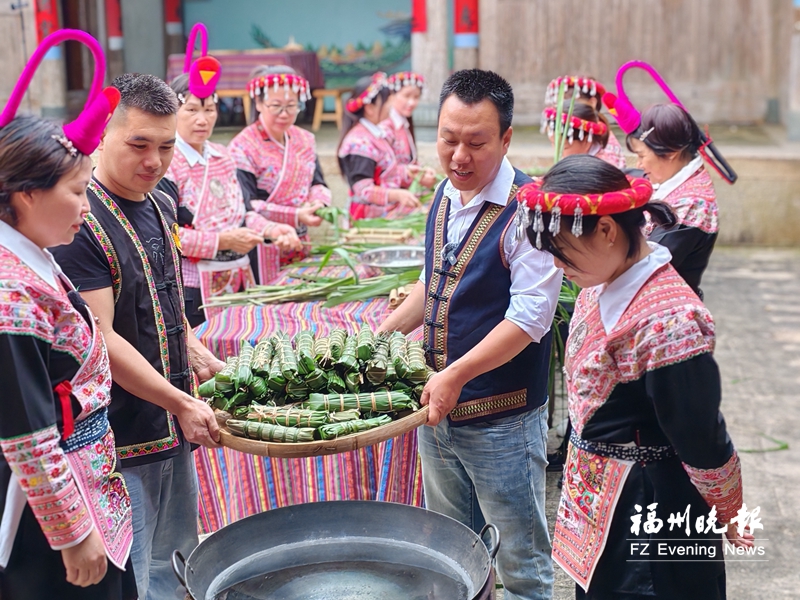 【网络中国节·端午】罗源畲族村“五节粽”上央视