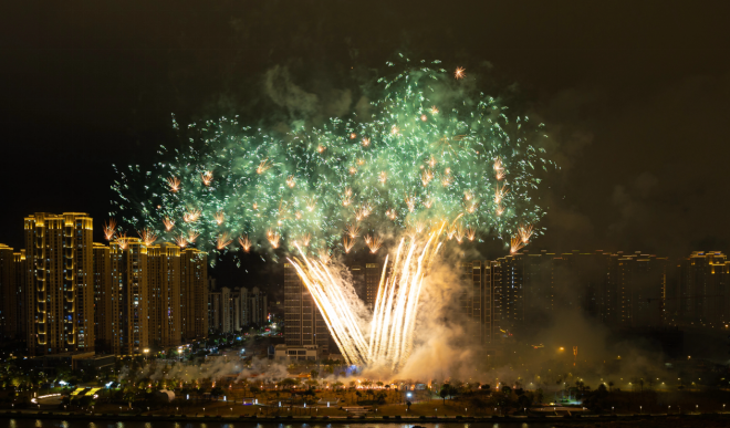 时间定了！福清跨年焰火秀来了！