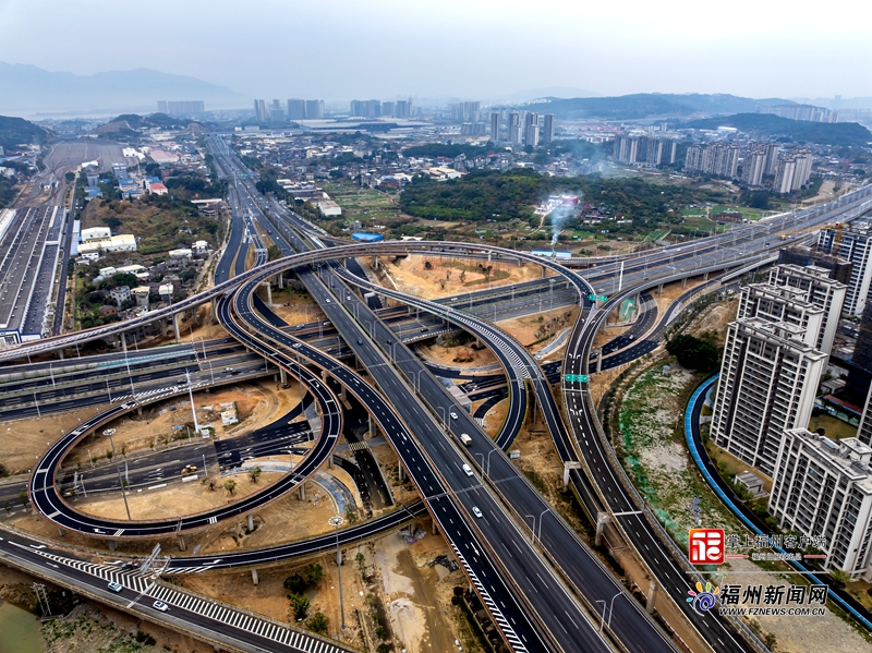 7条匝道即将开放通车！三江口大桥南接线互通全面建成