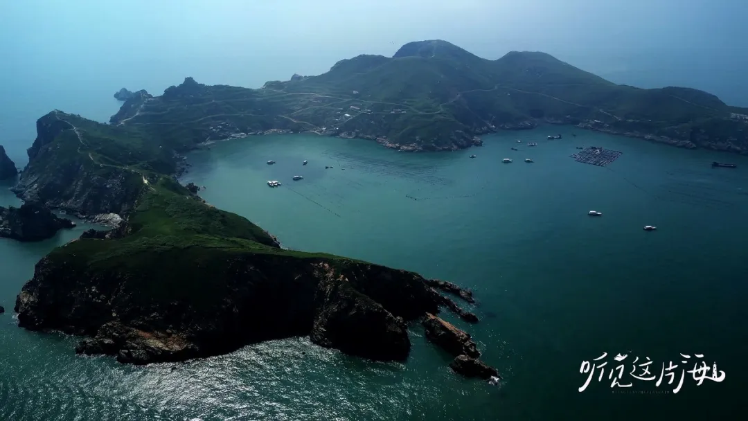 看懂我蓝色的手语，大海认下我已到达！
