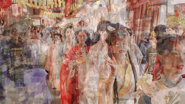 水仙花神巡游漳州古城