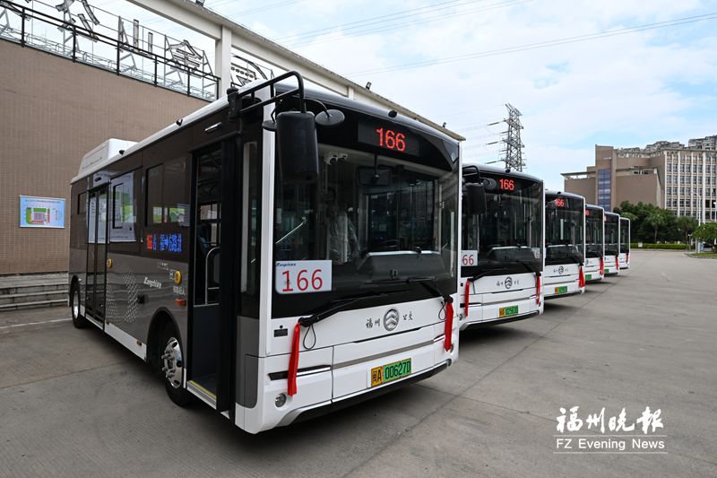 福州15辆纯电动公交车即将投用