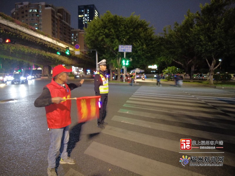 福州交警持续开展路面违法曝光