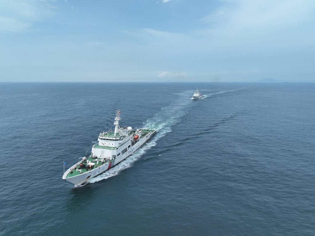 历时9天！“海巡06”首次闽粤跨辖区巡航圆满结束