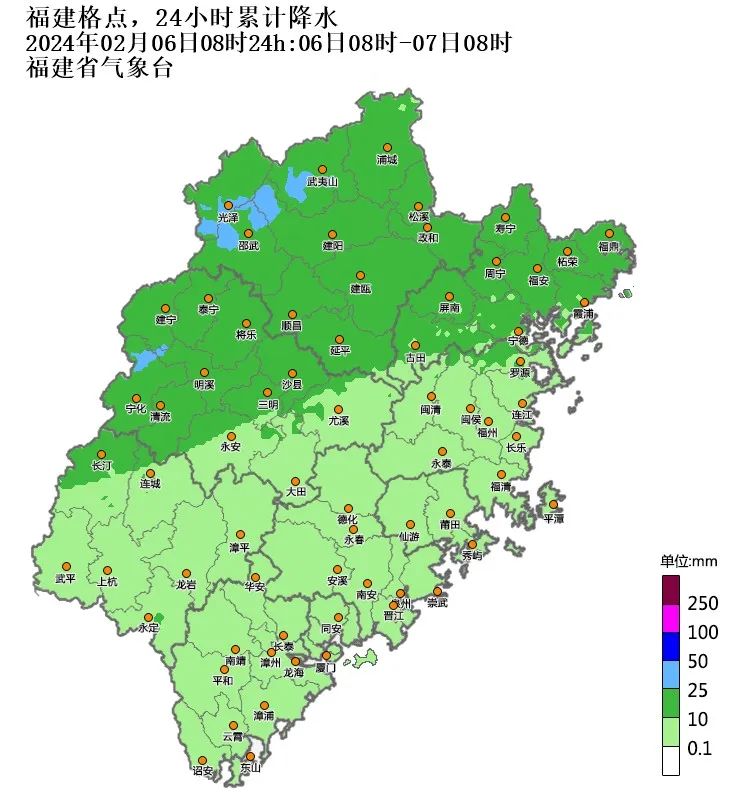 福建今明两天多阴雨，雨雾天气出行需谨慎