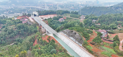 穿群山越峡谷，金沙江水润川南（经济新方位·重大工程一线）