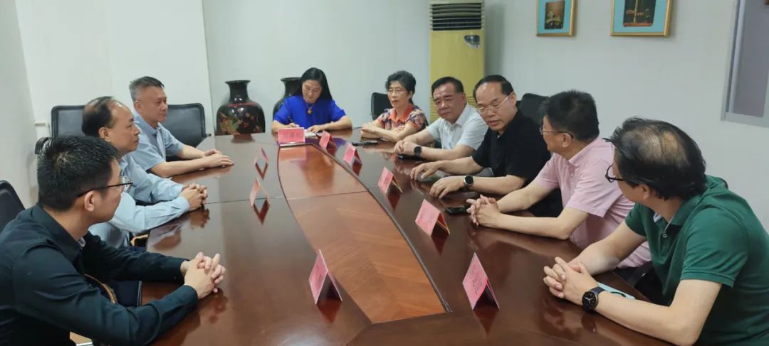 中国银行福州分行领导一行到访市企联调研座谈